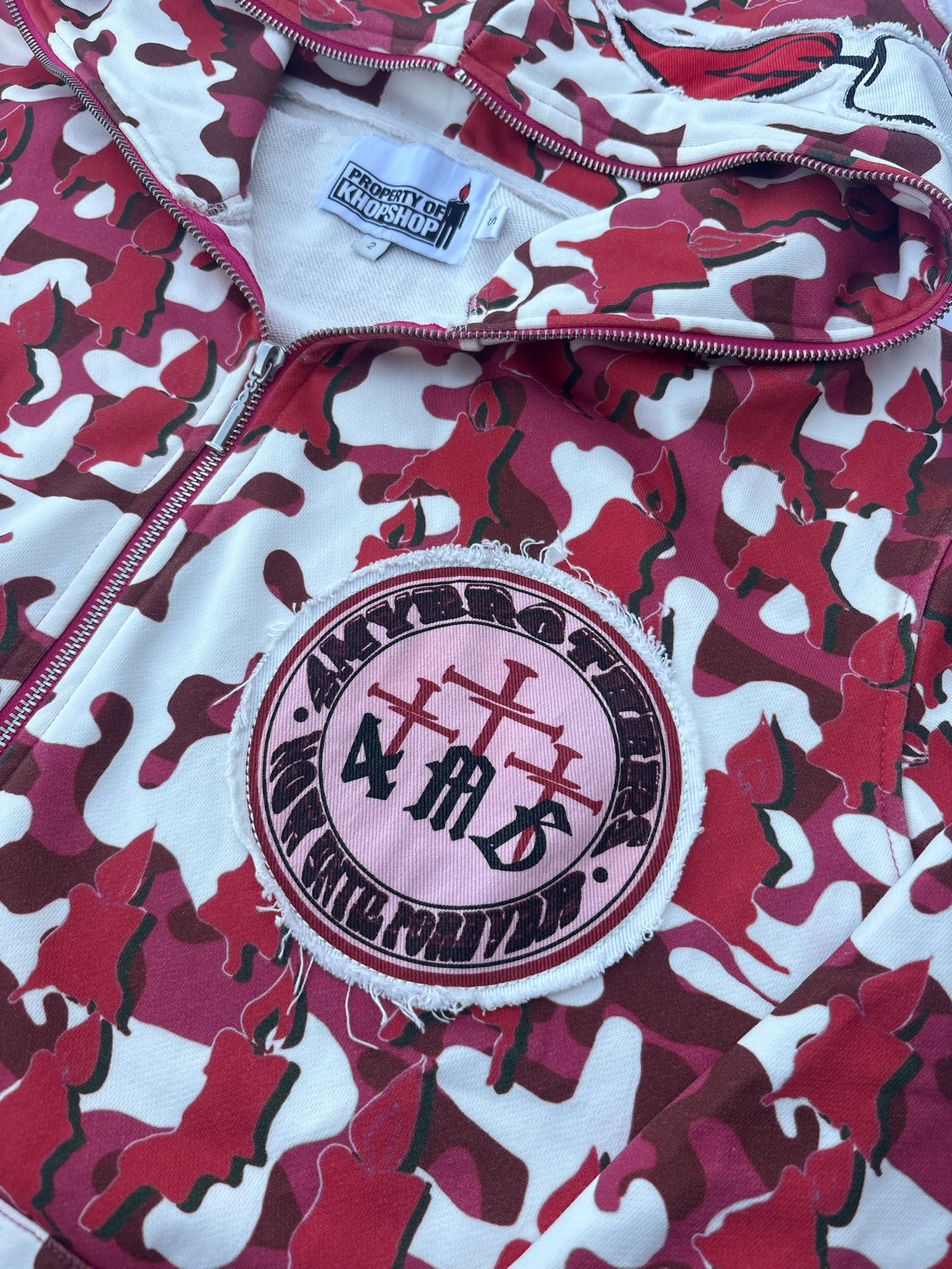 STRIKER RED - full zip