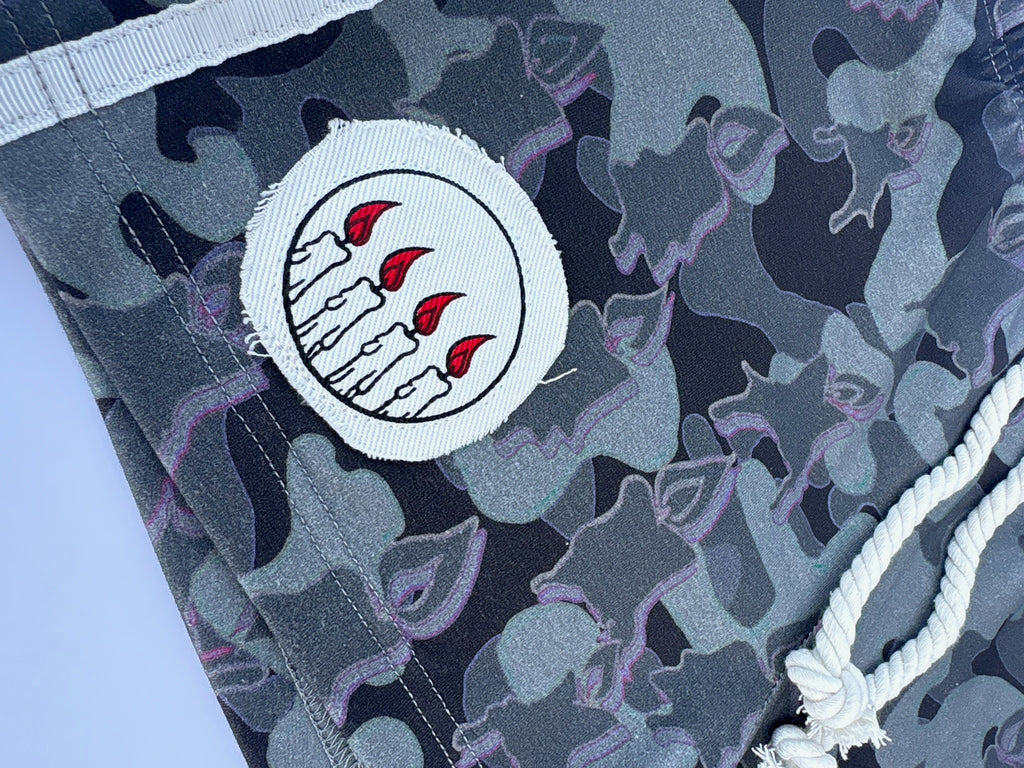 NIGHTMARE GRAY - shorts (WMNS)