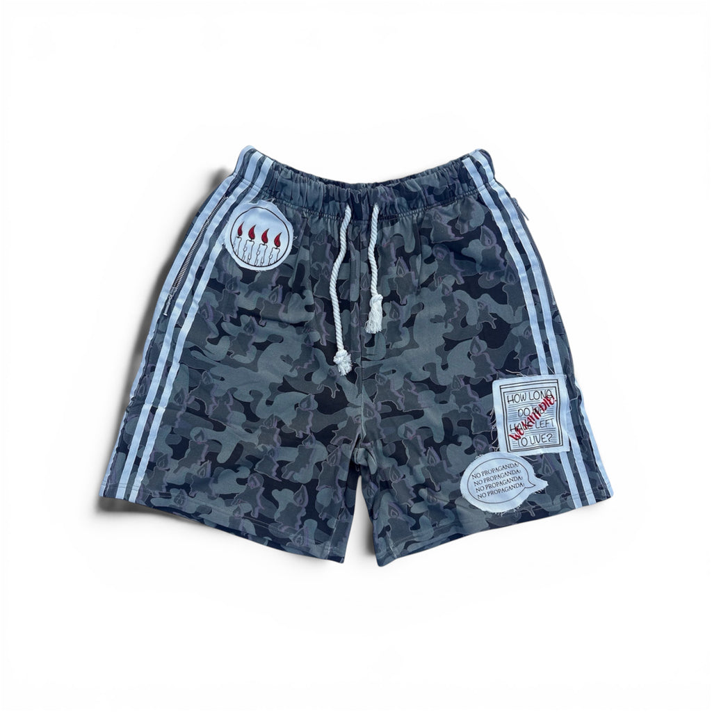 NIGHTMARE GRAY - shorts