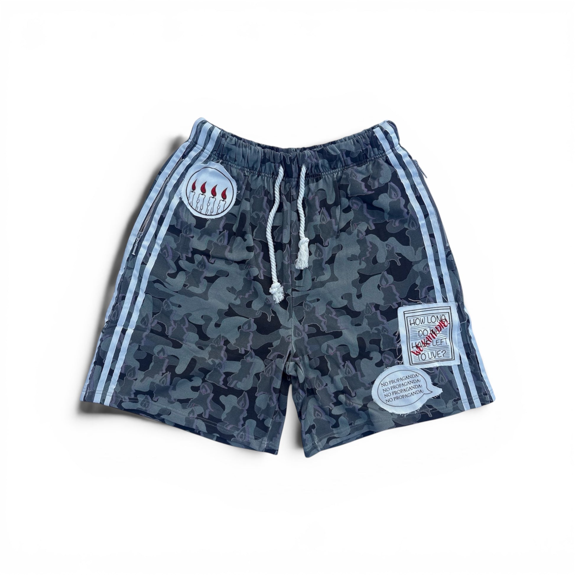 NIGHTMARE GRAY - shorts