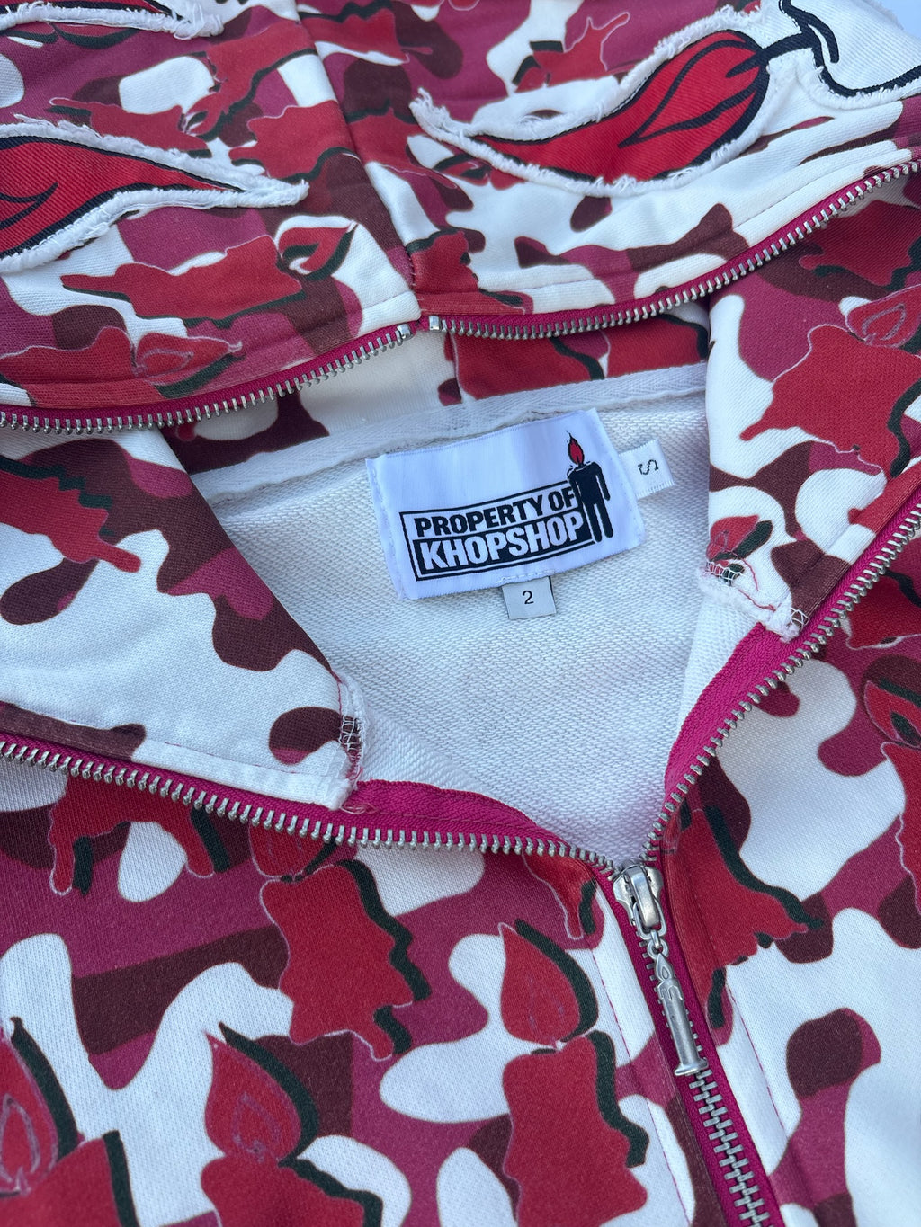STRIKER RED - full zip