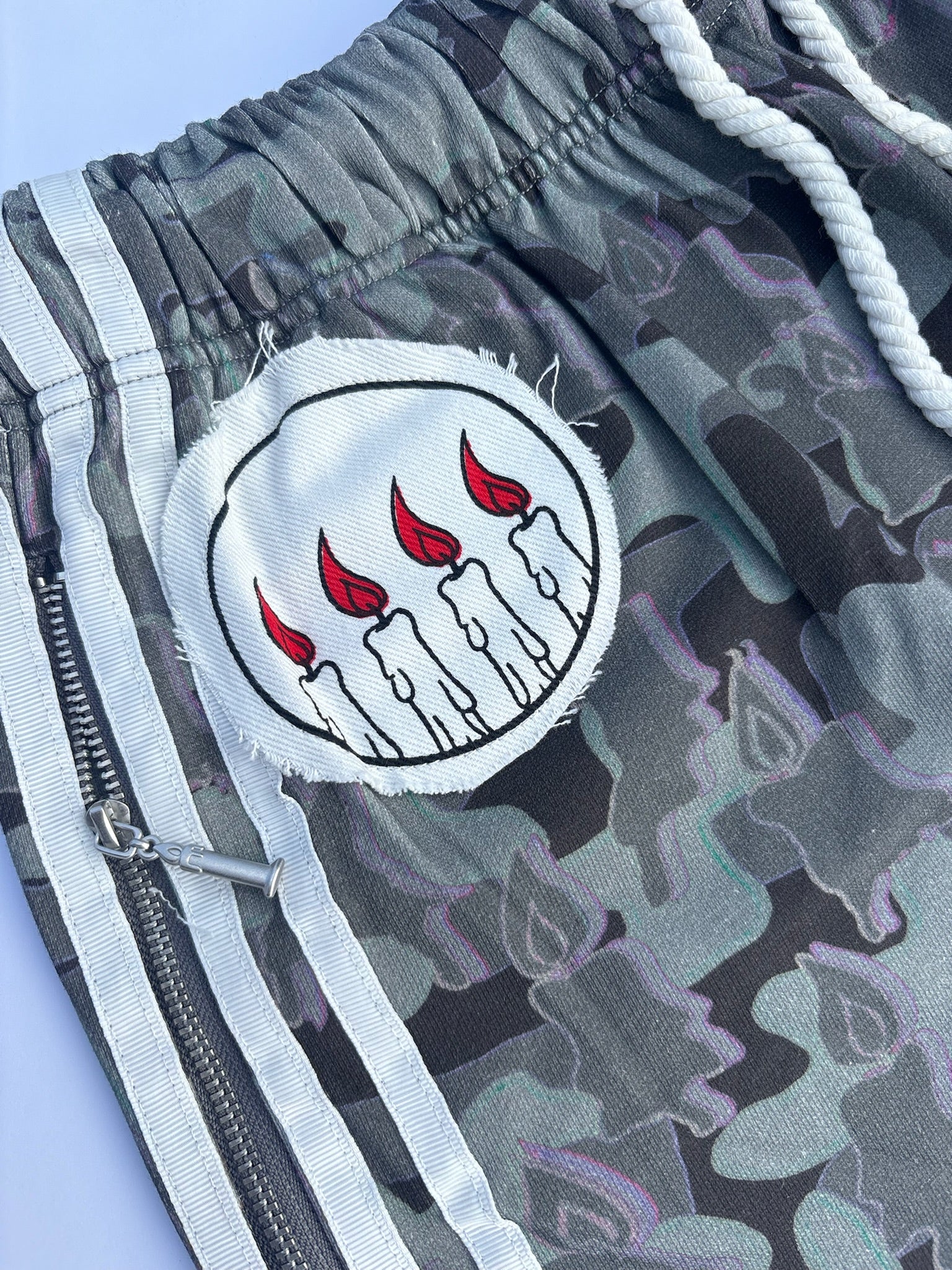 NIGHTMARE GRAY - shorts