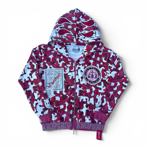 STRIKER RED - full zip