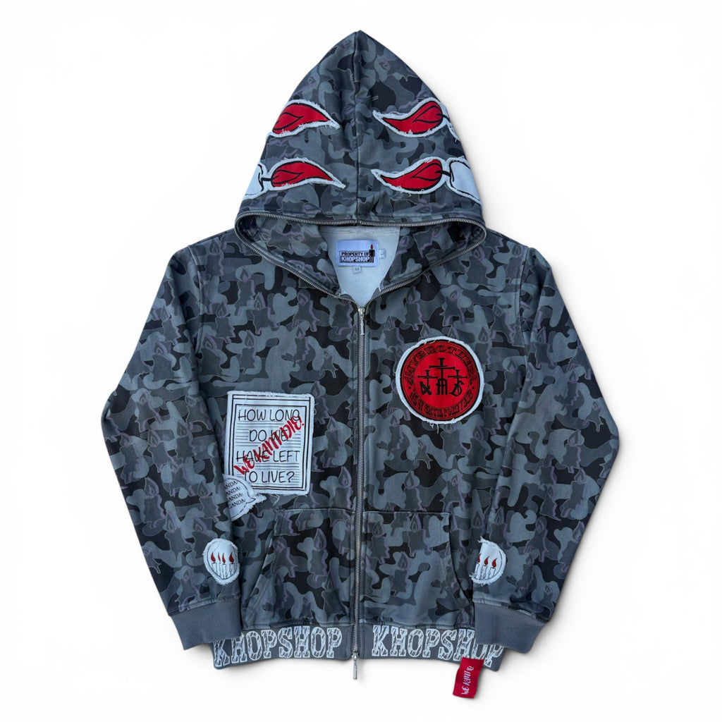 NIGHTMARE GRAY - full zip